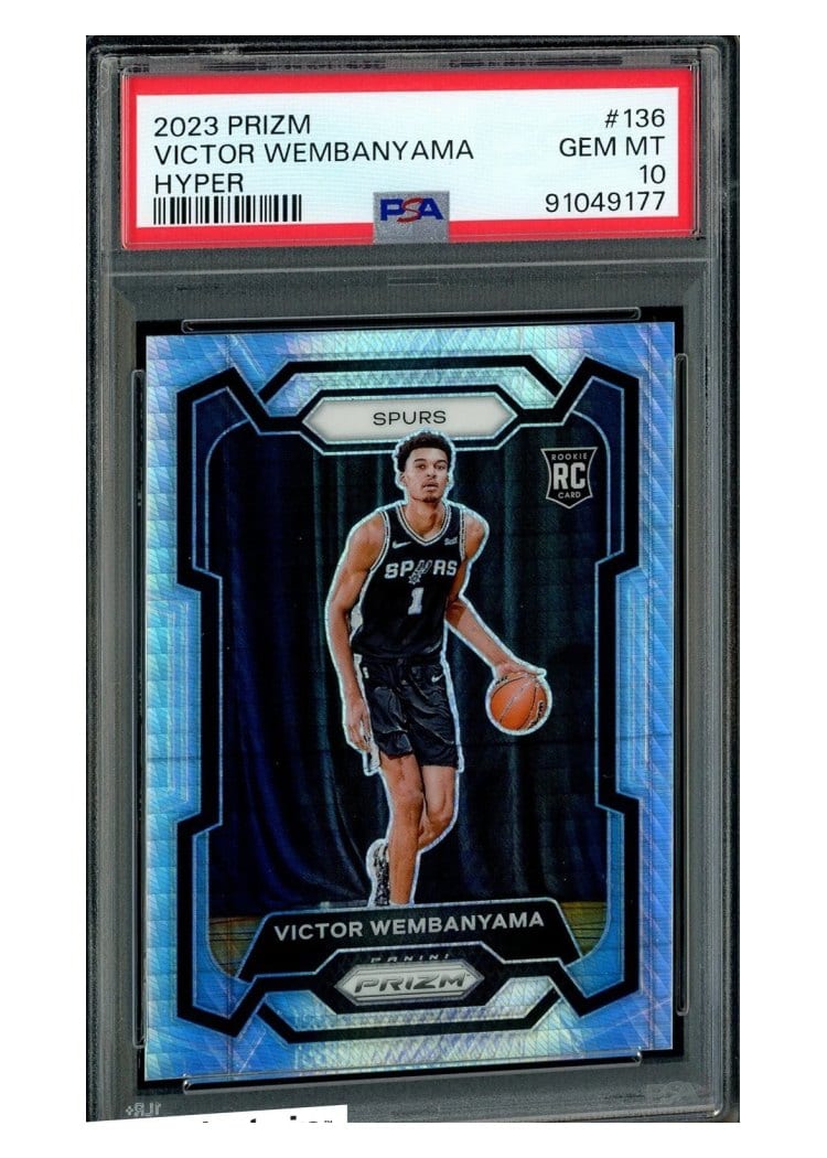 2023 Panini Prizm Victor Wembanyama #136 card