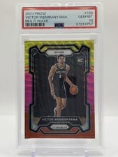 2023 Panini Prizm Victor Wembanyama #136 card