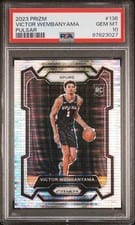2023 Panini Prizm Victor Wembanyama Pulsar #136 card