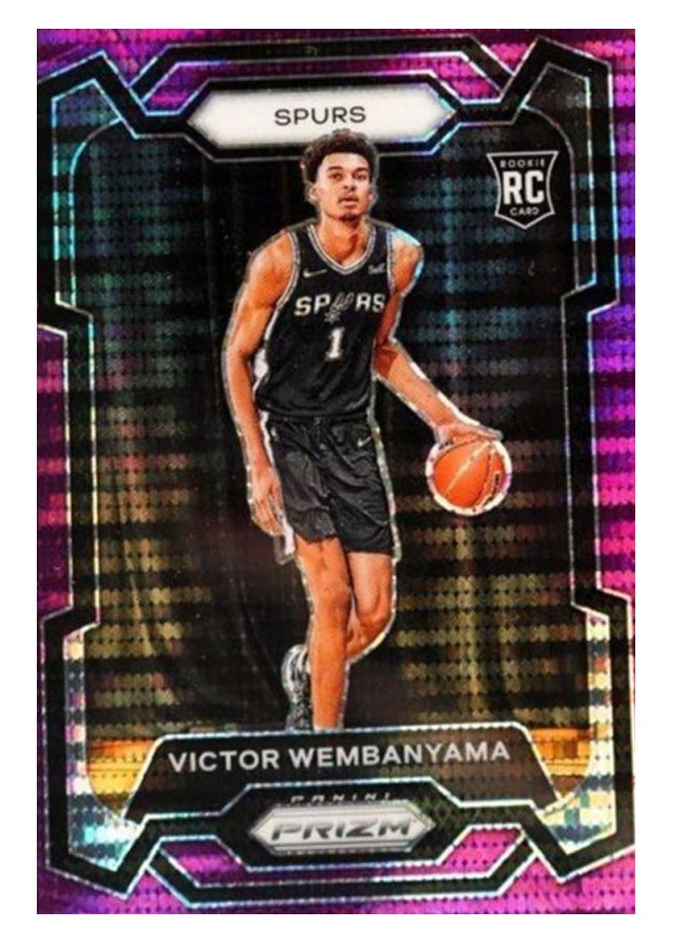2023 Panini Prizm Victor Wembanyama #136 card