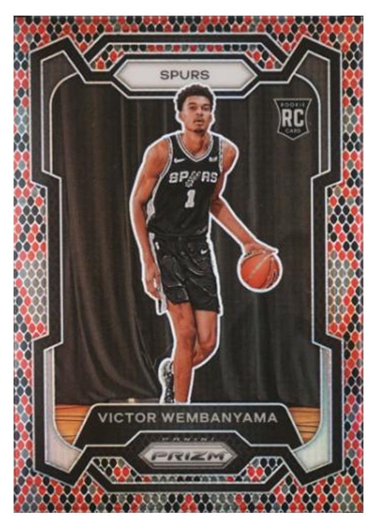 2023 Panini Prizm Victor Wembanyama #136 card
