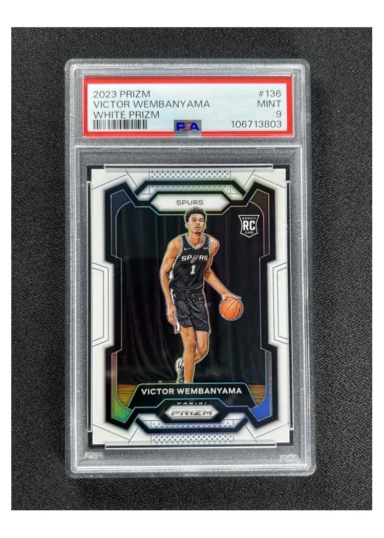 2023 Panini Prizm Victor Wembanyama #136 card