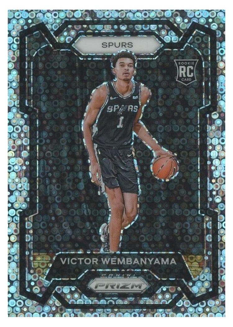 2023 Panini Prizm Victor Wembanyama #136 card