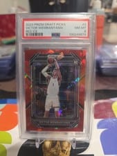 2023 Panini Prizm Draft Picks Victor Wembanyama #2 card