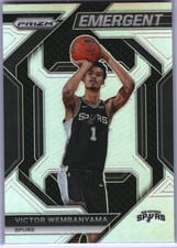 2023 Panini Prizm Emergent Victor Wembanyama #12 card