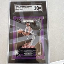 2023 Panini Prizm Monopoly Victor Wembanyama #81 card