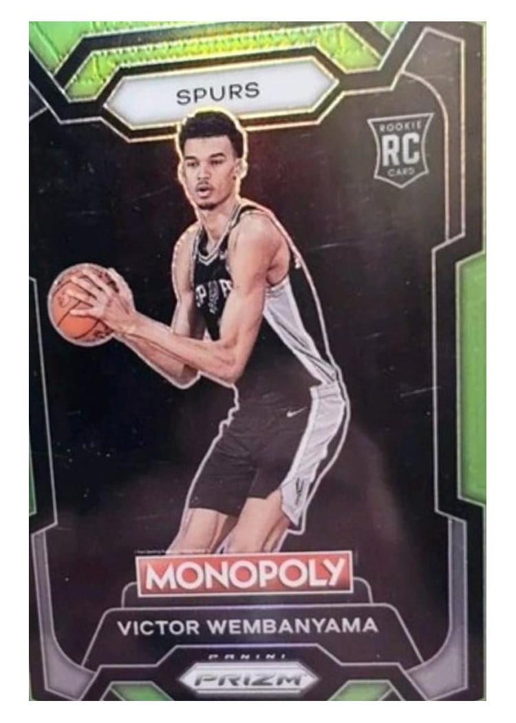 2023 Panini Prizm Monopoly Victor Wembanyama #81 card
