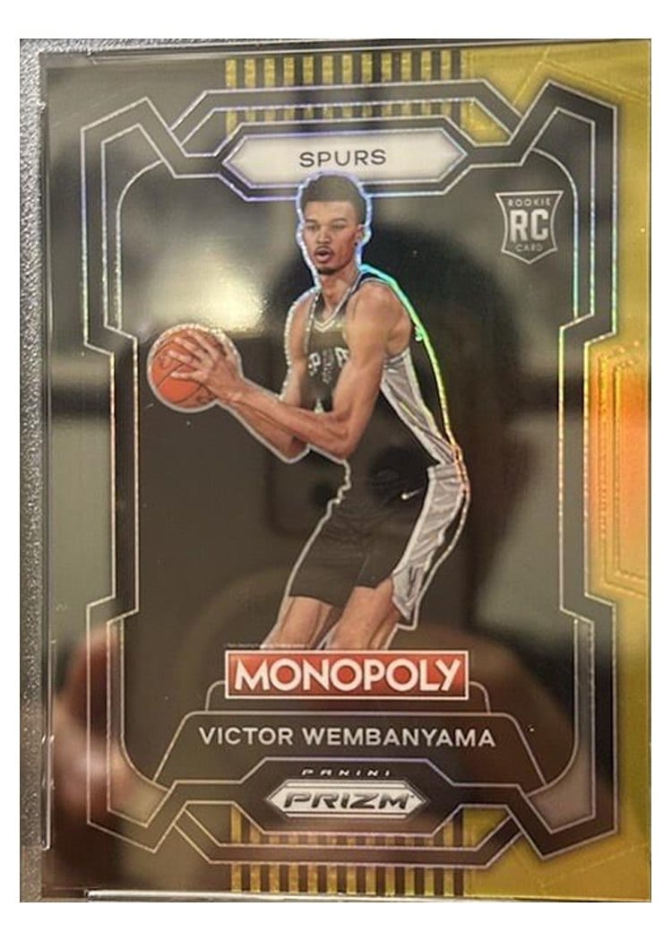 2023 Panini Prizm Monopoly Victor Wembanyama #81 card