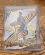 2023 Panini Revolution Shock Wave Victor Wembanyama #15 card