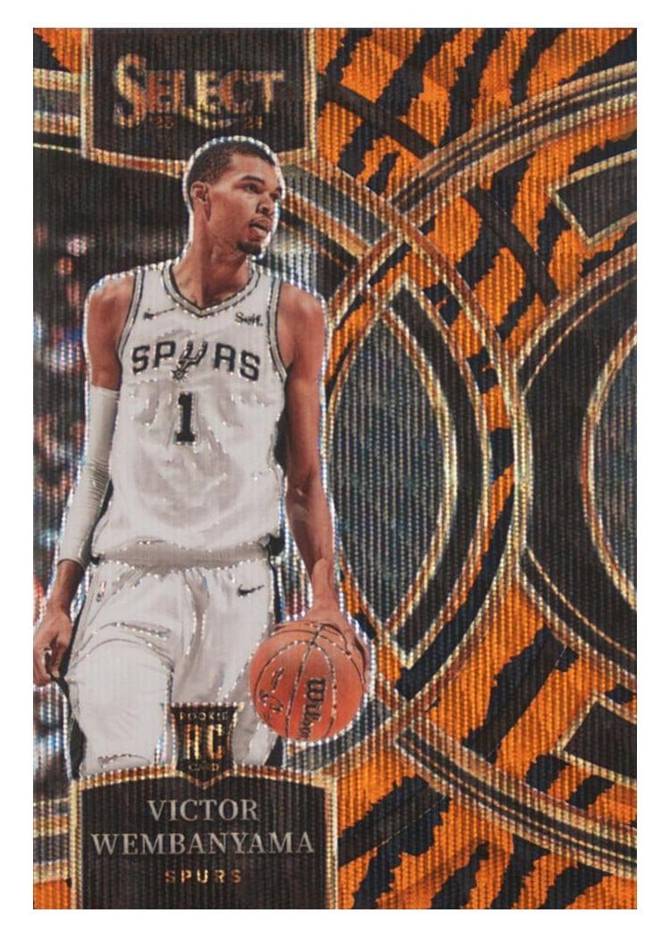 2023 Panini Select Victor Wembanyama #121 card
