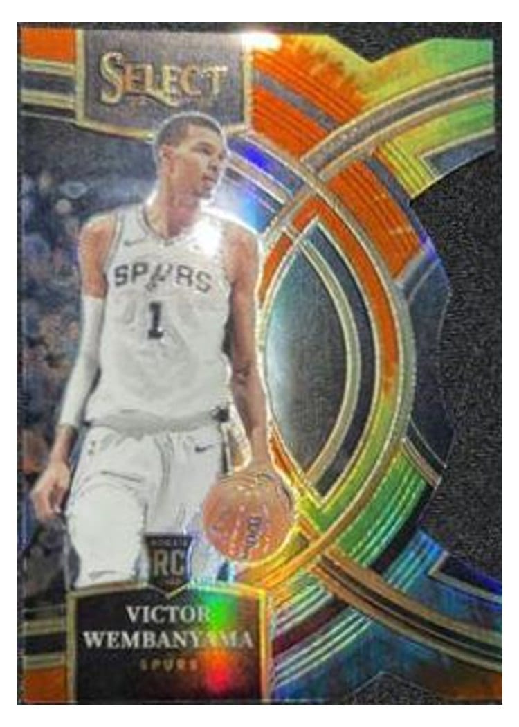 2023 Panini Select Victor Wembanyama #121 card