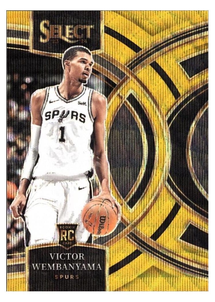 2023 Panini Select Victor Wembanyama #121 card