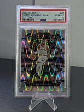 2023 Panini Select Victor Wembanyama #87 card