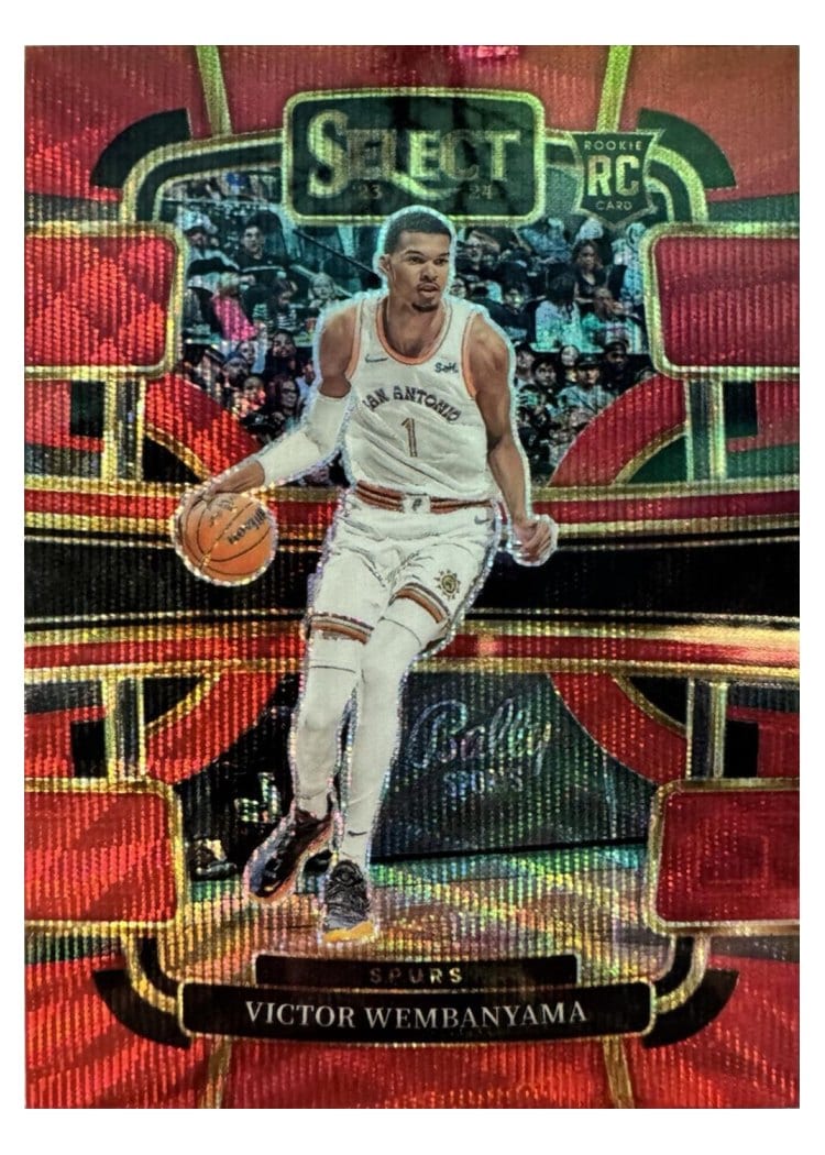 2023 Panini Select Victor Wembanyama #87 card