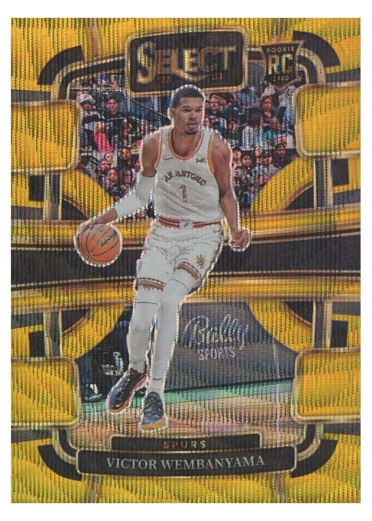 2023 Panini Select Victor Wembanyama #87 card