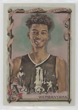 2023 Topps Allen & Ginter Victor Wembanyama Silver Portrait Hot Box #271