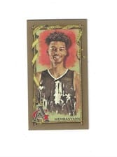 2023 Topps Allen & Ginter Victor Wembanyama Mini Gold Border #271