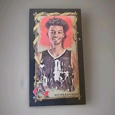 2023 Topps Allen & Ginter Victor Wembanyama Mini Black Border #271