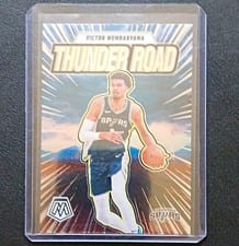 2024-25 Panini Mosaic Thunder Road Victor Wembanyama #8