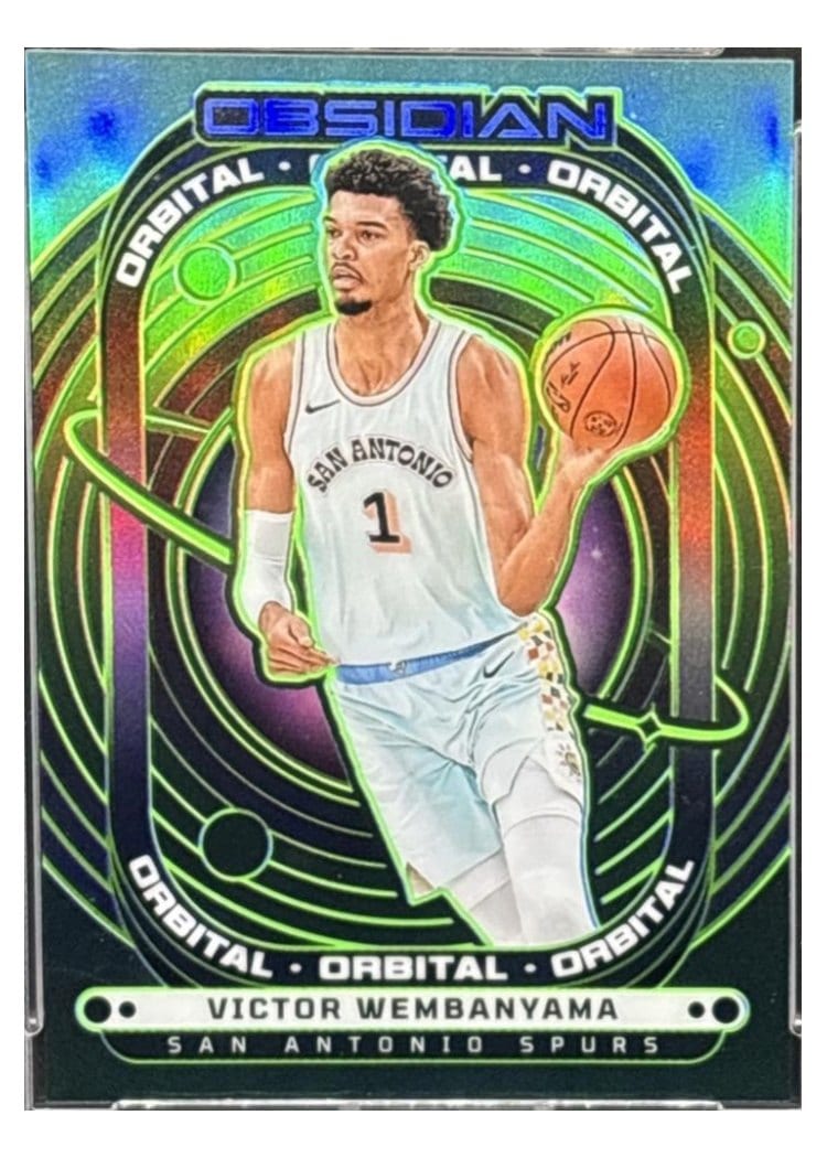 2024-25 Panini Obsidian Orbital Victor Wembanyama #6 card