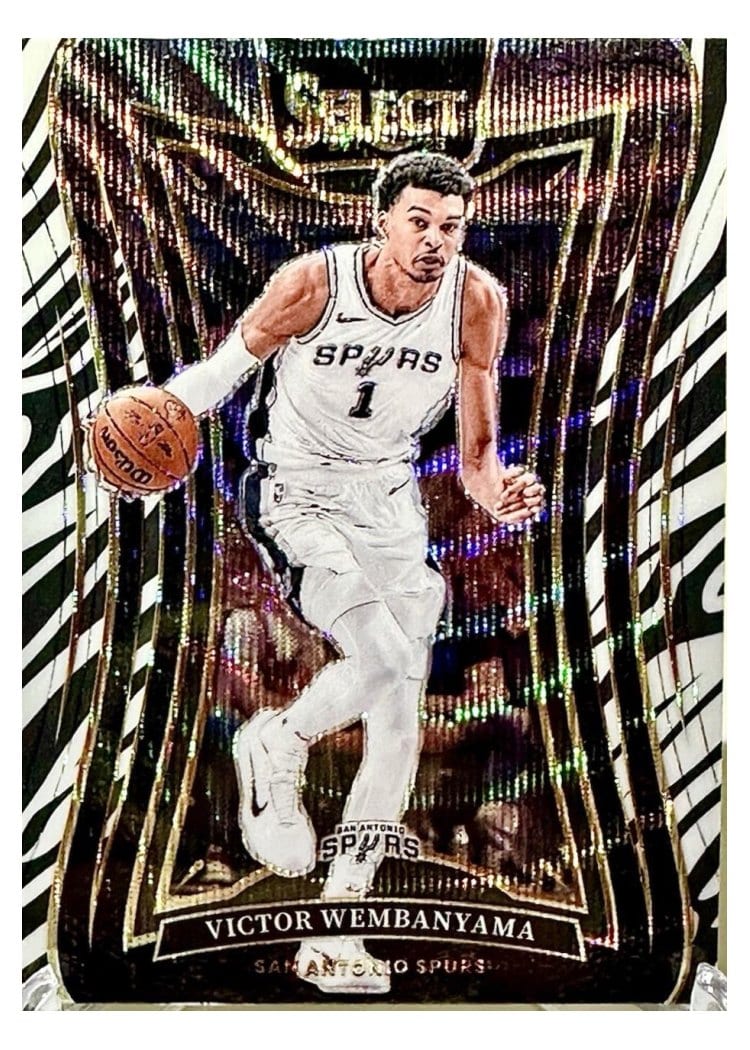 2024-25 Panini Select Base Set Victor Wembanyama #309 card