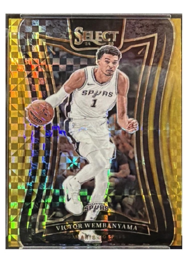 2024-25 Panini Select Base Set Victor Wembanyama #309 card