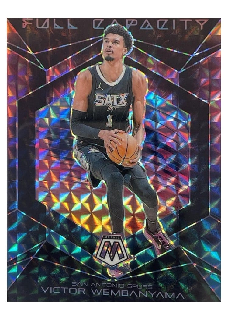 2024 Panini Mosaic Full Capacity Victor Wembanyama #14 card