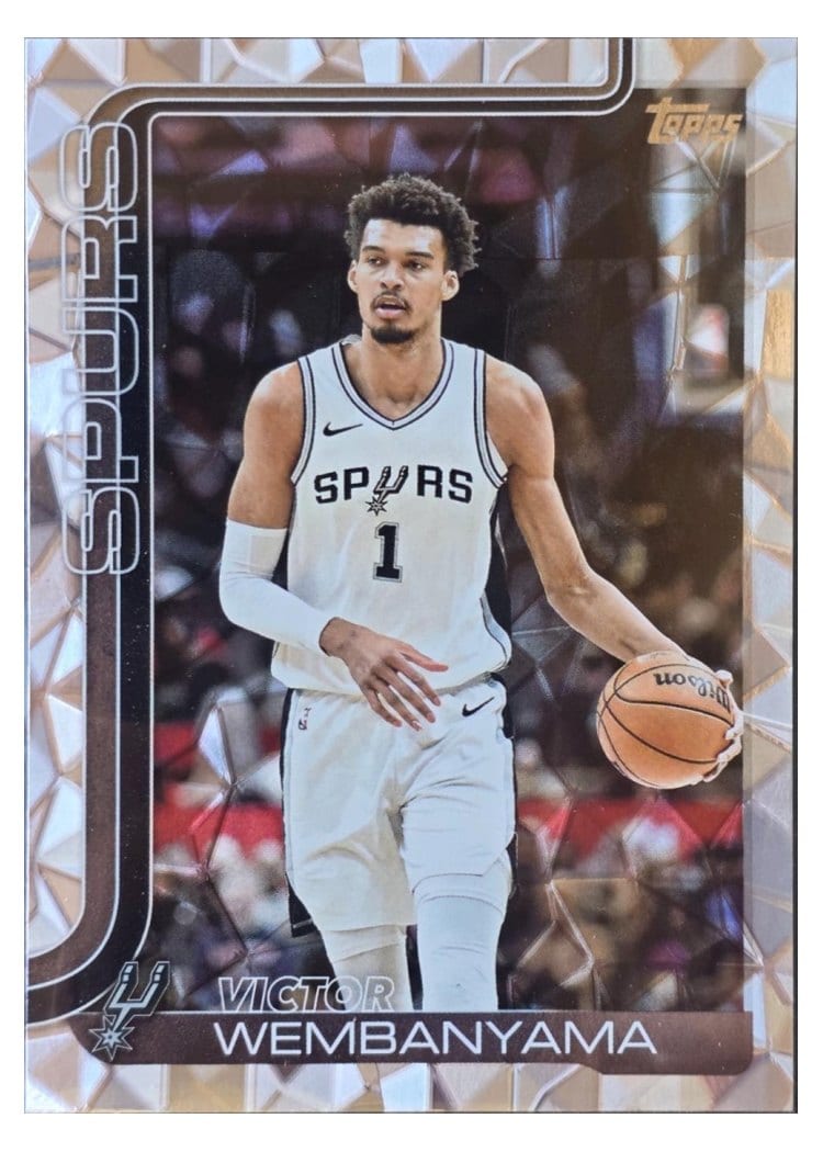 2025 Topps Victor Wembanyama #195 card