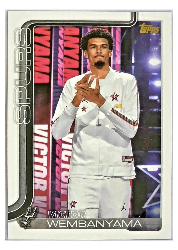 2025 Topps Victor Wembanyama #195 card