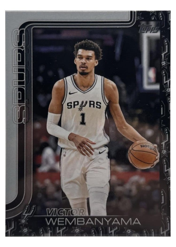 2025 Topps Victor Wembanyama #195 card