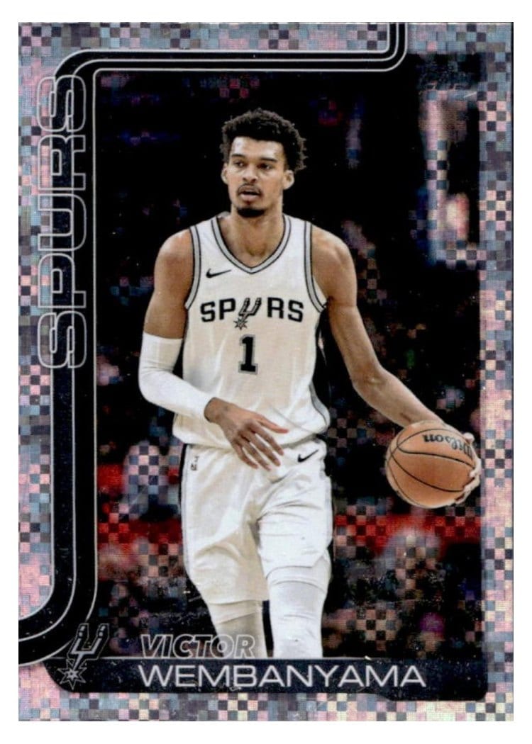 2025 Topps Victor Wembanyama Victory #195 card