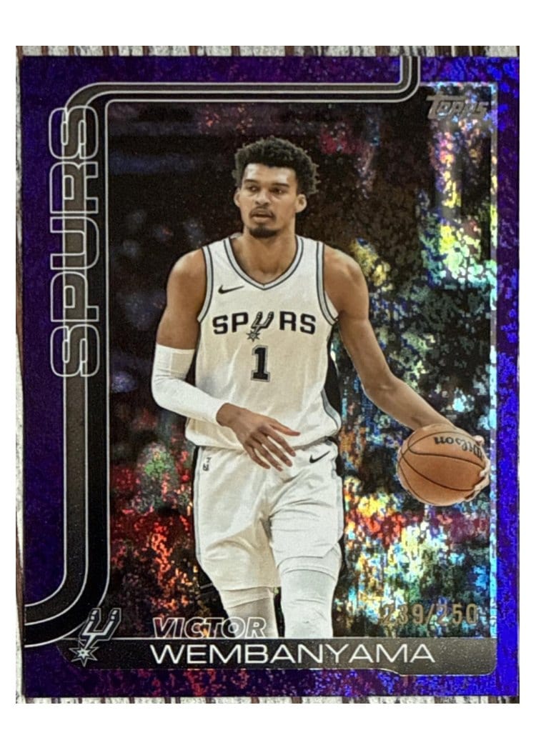 2025 Topps Victor Wembanyama #195 card