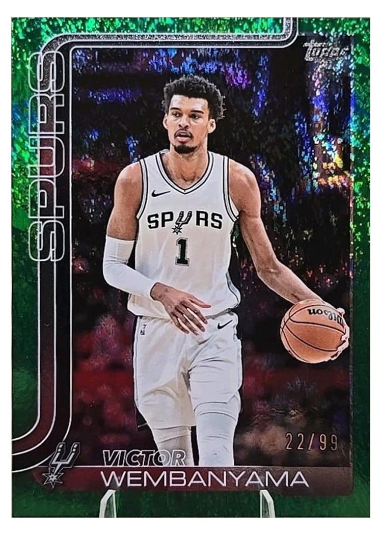 2025 Topps Victor Wembanyama #195 card