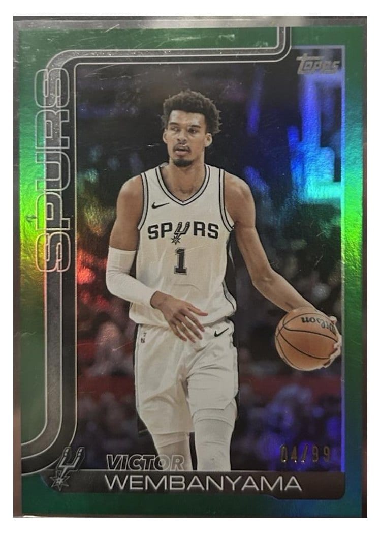 2025 Topps Victor Wembanyama #195 card