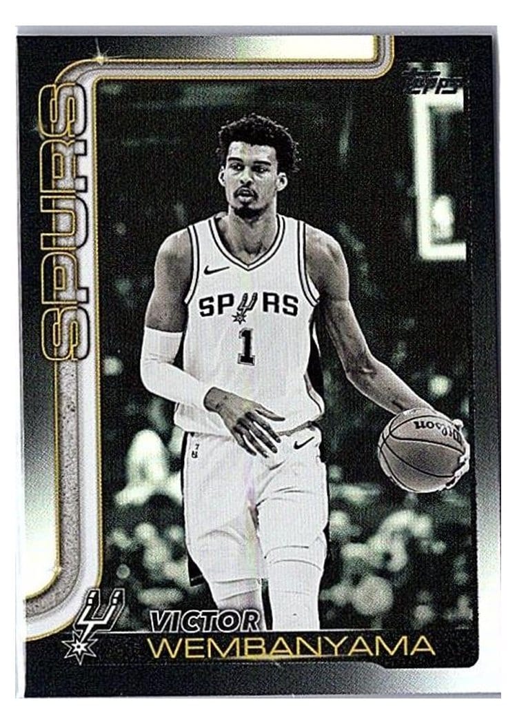 2025 Topps Victor Wembanyama #195 card