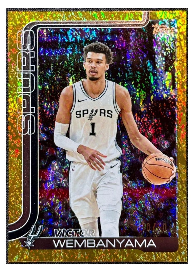2025 Topps Victor Wembanyama #195 card