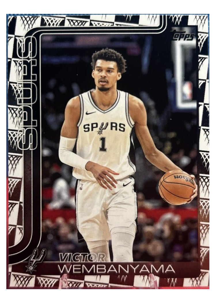 2025 Topps Victor Wembanyama #195 card