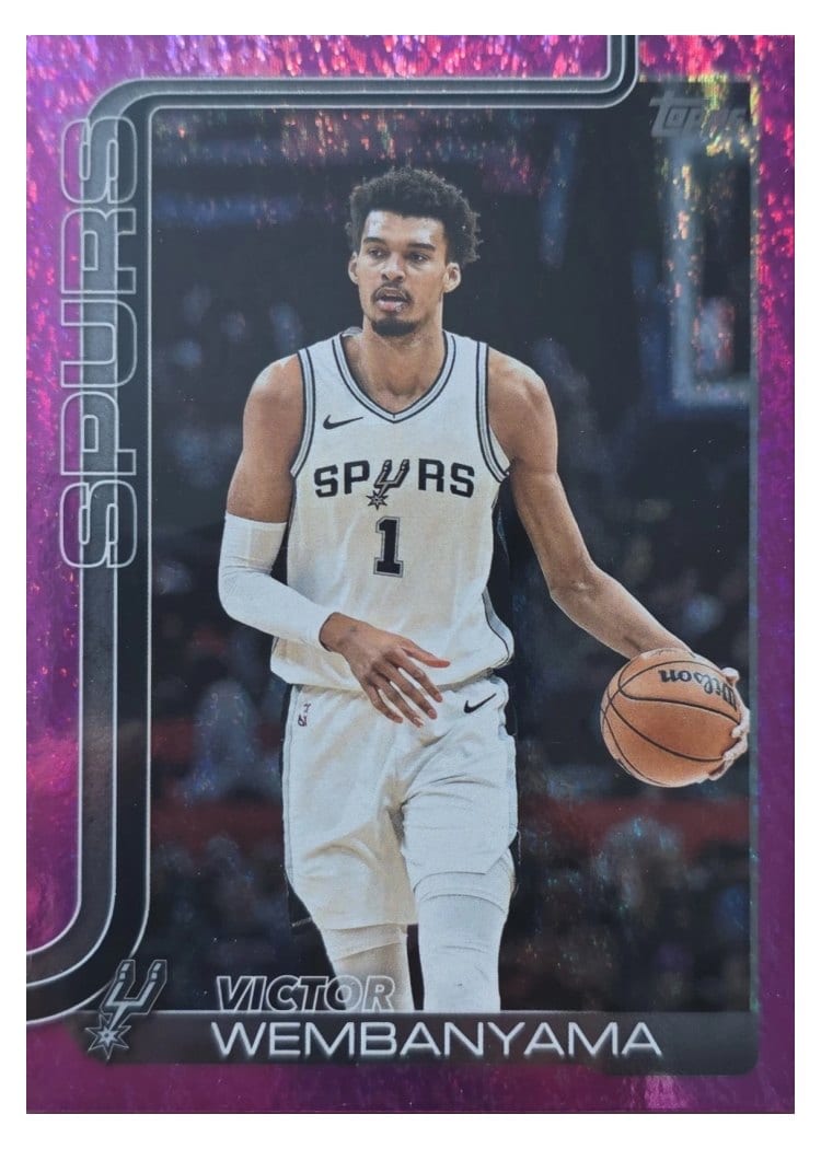 2025 Topps Victor Wembanyama #195 card