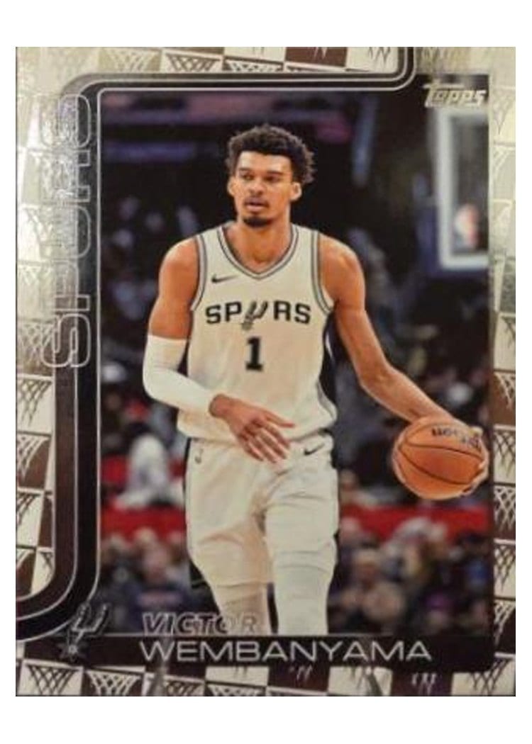 2025 Topps Victor Wembanyama #195 card