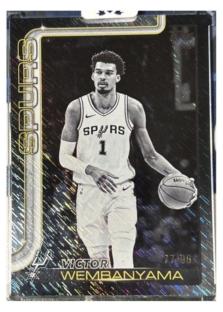 2025 Topps Victor Wembanyama #195 card