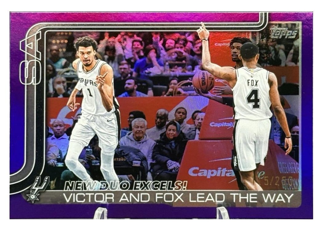 2025 Topps Victor Wembanyama #300 card
