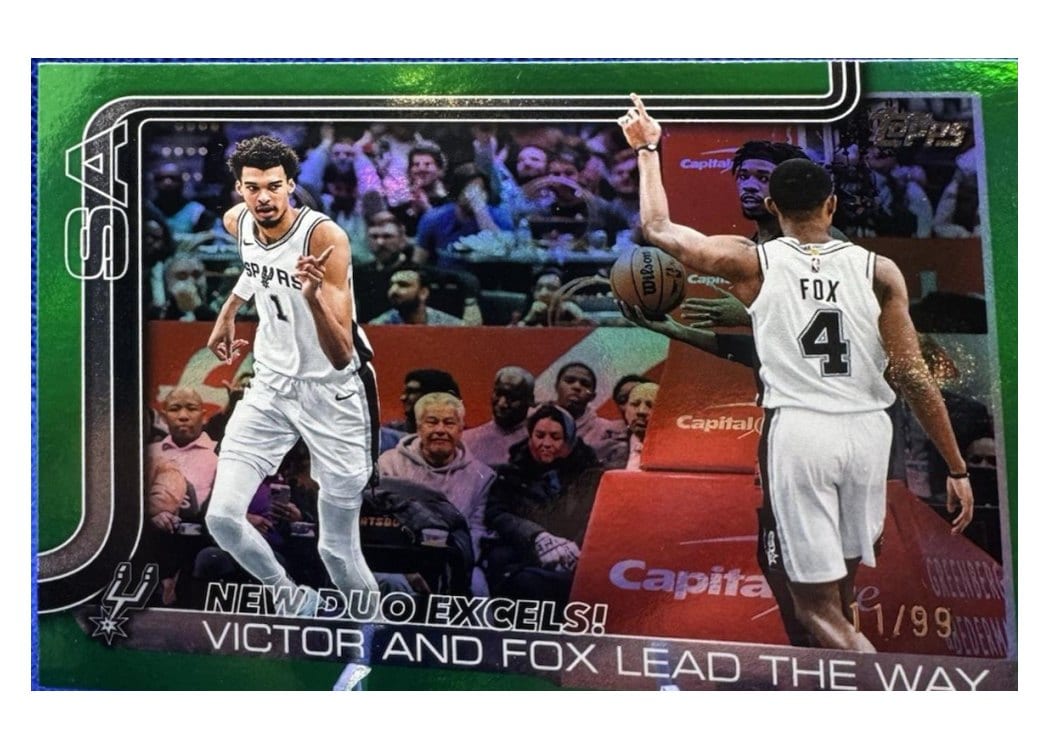 2025 Topps Victor Wembanyama #300 card