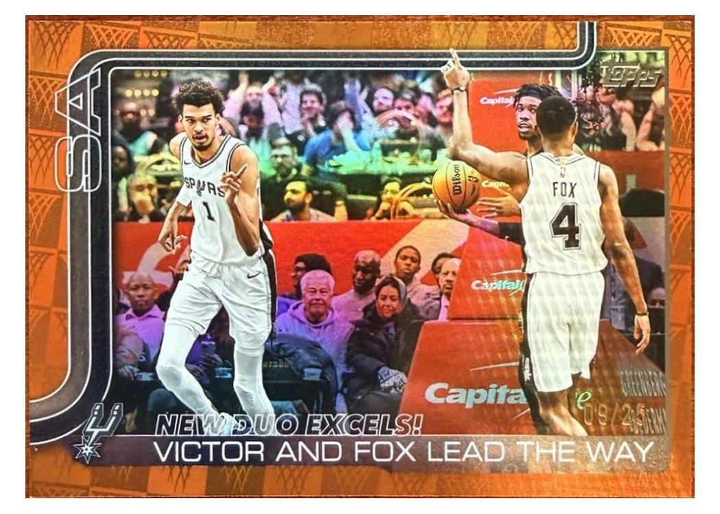 2025 Topps Victor Wembanyama #300 card