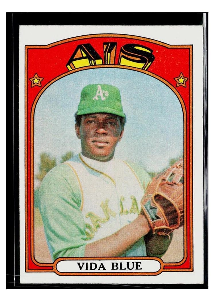 1972 Topps Vida Blue #169 card