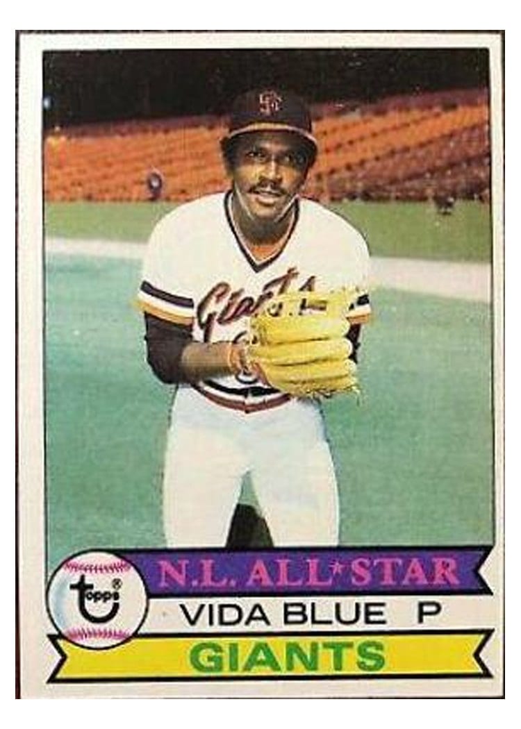 1979 Topps Vida Blue #110 card