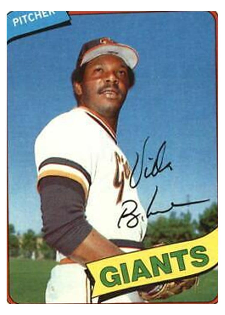 1980 Topps Vida Blue #30 card