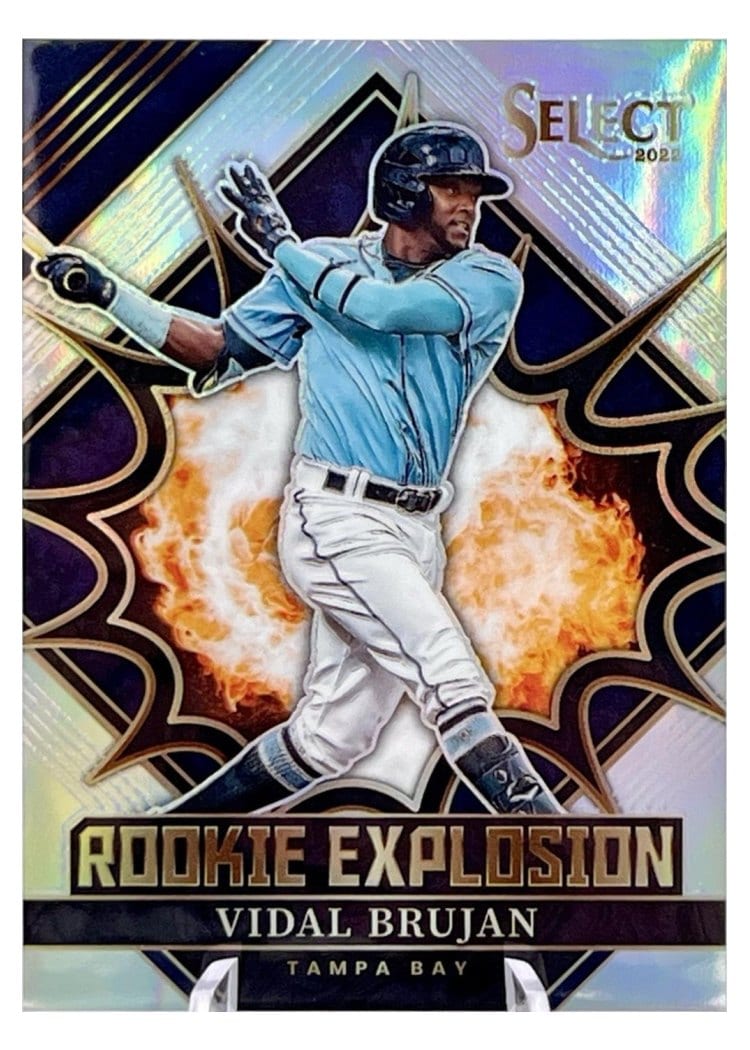 2022 Panini Select Rookie Explosion Vidal Brujan #RE-17 card