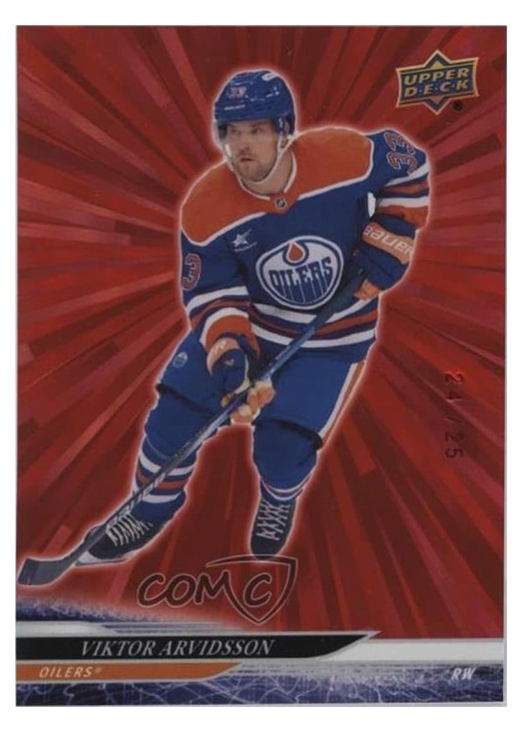 2024-25 Upper Deck Base Set Viktor Arvidsson #552 card