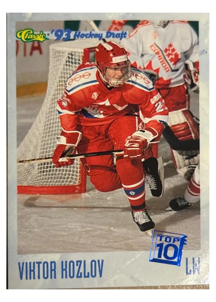 1993 Classic Draft Viktor Kozlov #6 card