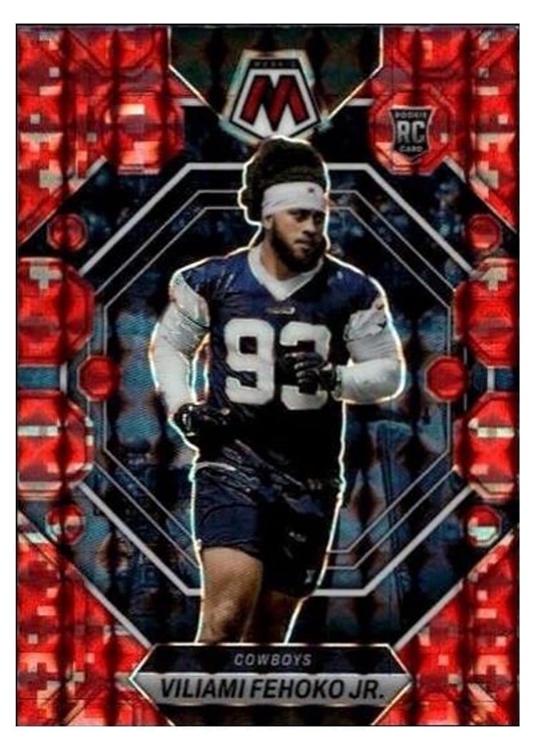 2023 Panini Mosaic Base Set Viliami Fehoko Jr. #375 card